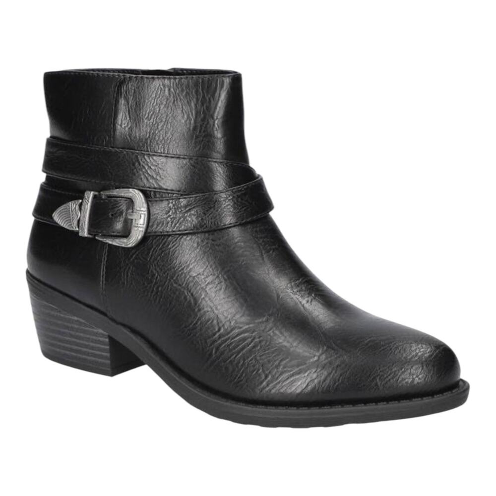 Easy Street Women's Skyler Comfort Western Booties Black Size 7 N